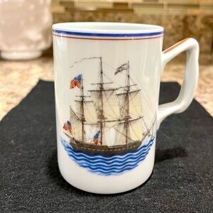 Vintage Our Maritime Heritage American Ship Mug
by MOTTAHEDEH Coffee Cup